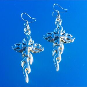 Cross Earrings
